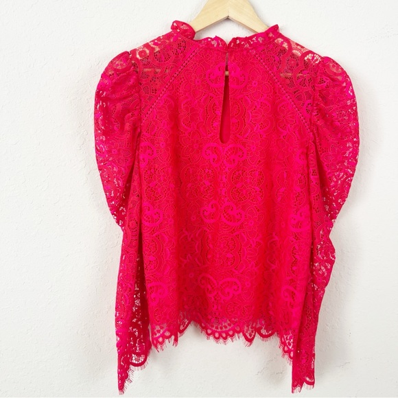 Lilly Pulitzer Averi Long Sleeve Lace Top Size Small - Picture 6 of 6